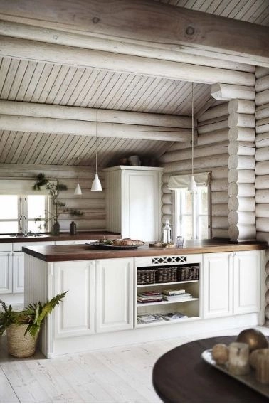 Идеи дизайна кухни в деревянном доме: советы и реальные примеры